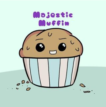 Original Marvin the Muffin Sticker